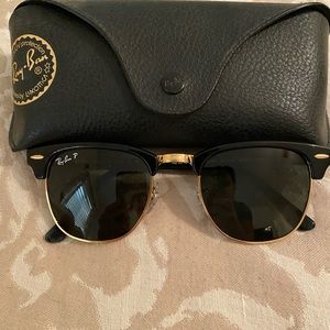 Authentic Ray-Ban Clubmasters Polarized
